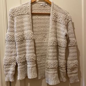 Cute Madewell knit cardigan. Perfect for spring.